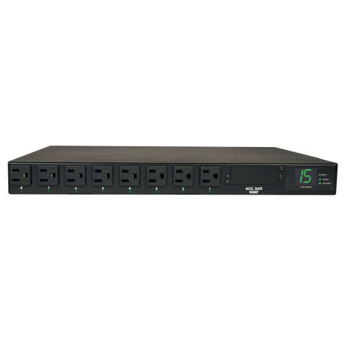 Tripp-Lite PDUMH15AT Metered ATS 120V 15A 5-15R 8-Outlet PDU