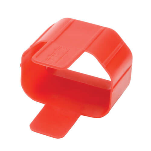 Tripp-Lite PLC13RD PDU Plug Lock Connector C14 Power Cord to C13 Outlet Red 100PK