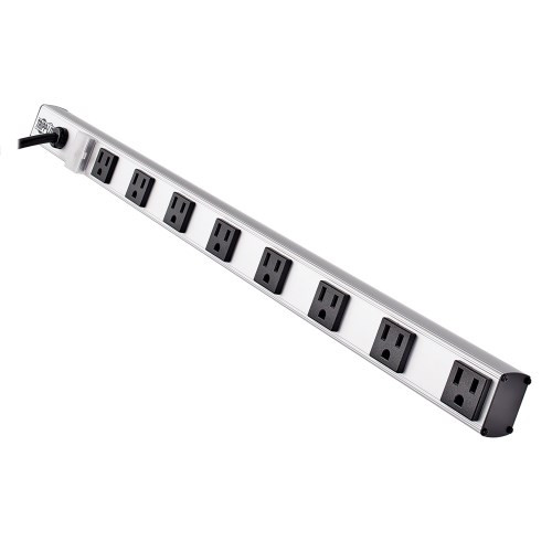 Tripp-Lite PS2408RA Power Strip 120V Right Angle 5-15R 8 Outlet 15Ft Cord 24" Length