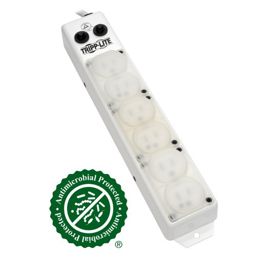 Tripp-Lite PS-615-HG-OEM Tripp Lite Power Strip Medical 120V 6 Outlet UL1363A 15Ft Cord Metal