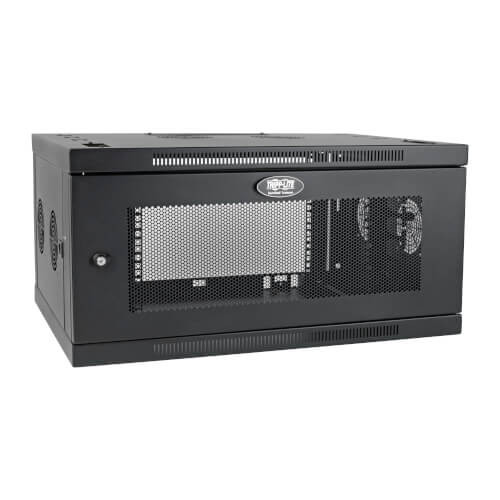 Tripp-Lite SRW6UDPVRT 6U Wallmount Rack Enclosure Server Cabinet