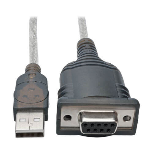 Tripp-Lite U209-18N-NULL 18" USB to Null Modem Serial Adapter