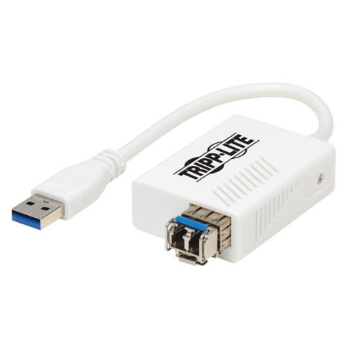 Tripp-Lite U336-SMF-1G-LC USB SMF Fiber Transceiver Ethernet Adapter