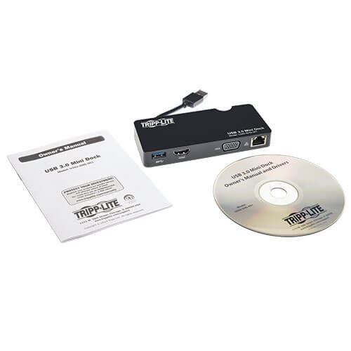 Tripp-Lite U342-SHG-001 USB 3.0 HDMI VGA Mini Dock Station