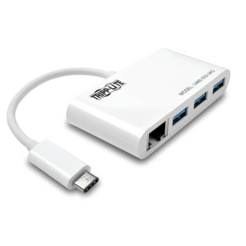 Tripp-Lite U460-003-3AG 3-Port USB-C to USB-A Hub