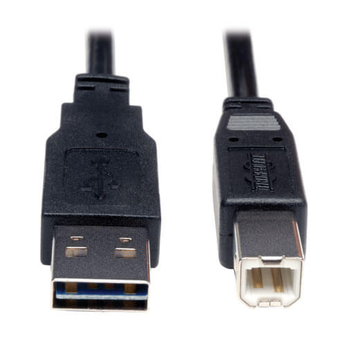 Tripp-Lite UR022-006 6Ft USB 2.0 Universal Reversible Device Cable