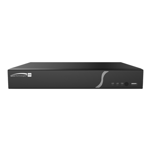 Speco H12HRN8TB 12 Channel Hybrid Recorder - 8 Hybrid (TVI or IP) + 4 IP, 8TB, NDAA