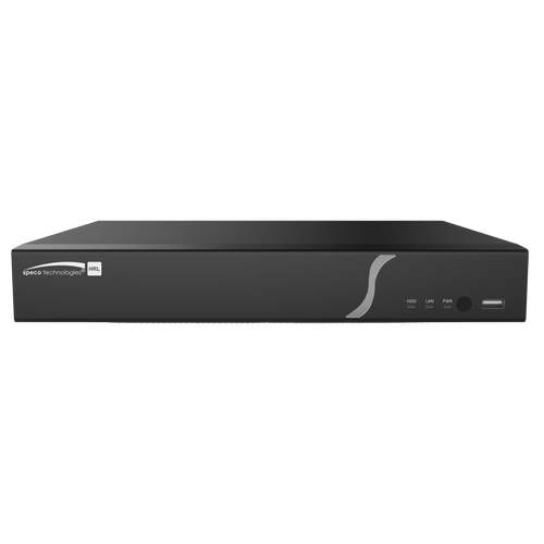 Speco H6HRL2TB 6 Channel Hybrid Recorder - 4 Hybrid (TVI or IP) + 2 IP, 2TB