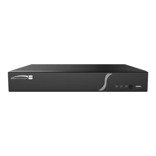 Speco H6HRN4TB 6 Channel Hybrid Recorder - 4 Hybrid (TVI or IP) + 2 IP, 4TB, NDAA
