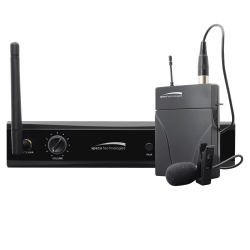 Speco M24GLK 2.4GHz Wireless Microphone Kit
