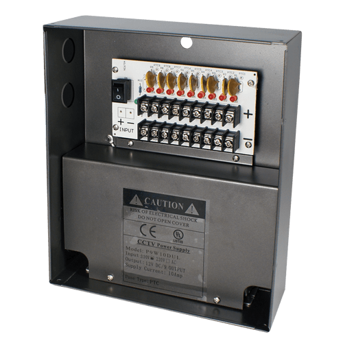 Speco P9W10DUL 9CH @ 10A DC Camera Power Supply