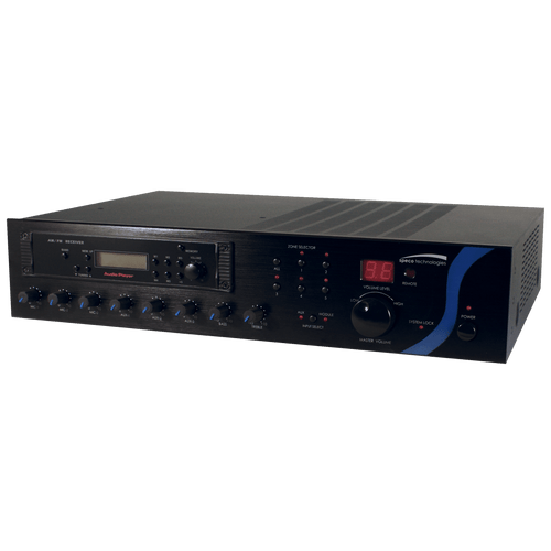 Speco PBM60AT 60W PA Mixer Amplifier with Tuner
