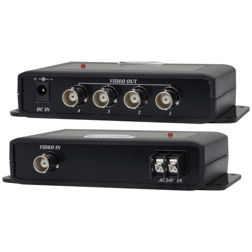 Speco VIDDIST 1-in/4-Out Distribution Amplifier