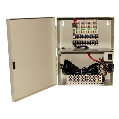 LTS DV-AT1210A-D07 9 Port; 10 Amp Protection: Fuse DC 12V Power Supply