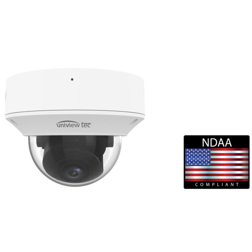 Uniview Technology IPV4K212MX 4K Lighthunter WDR IR Vandal Dome Camera