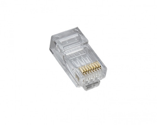 Platinum Tools 106168J RJ45 (8P8C), Cat5e HP, Round-Solid 3-Prong, Jar of 100