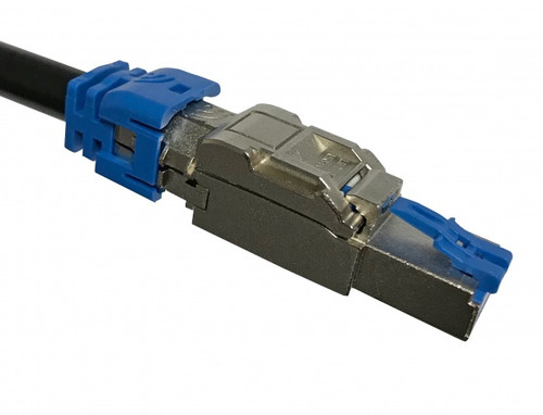 Platinum Tools 106251C PoE+ 10Gig RJ45 Shielded Field Plug. 2 Pack