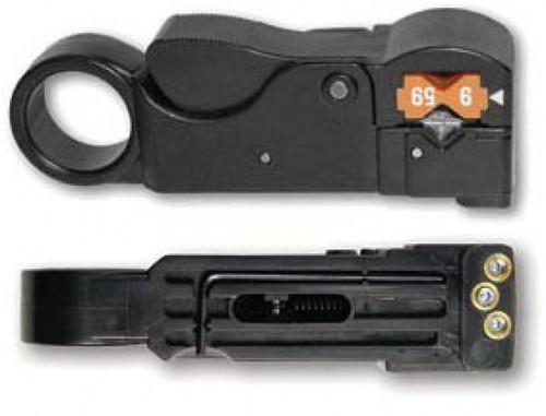 Platinum Tools 15034C E Series 3-Level Coaxial Cable Stripper