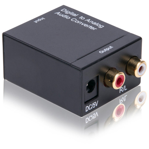 Quest NFT-4022 Digital (Coax or Toslink) to Analog L/R Audio Converter