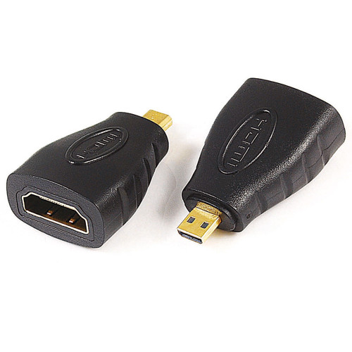 Quest HDI-1508 HDMI Micro D (M) to HDMI A (F) Adapter