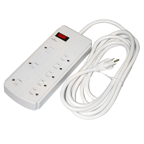 Quest EPD-1808 8-Outlet Heavy-Duty Surge Strip