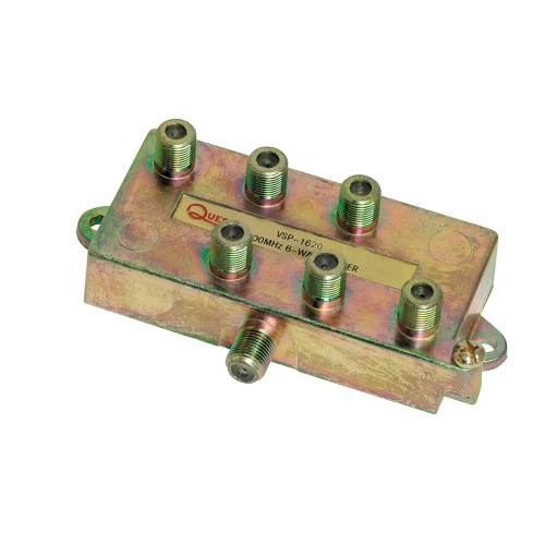 Quest VSP-1620 6-Way 900 Mhz CATV Splitter