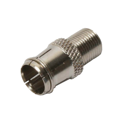 Quest CAD-1090 F (F) to Push-On F (M) Adapter