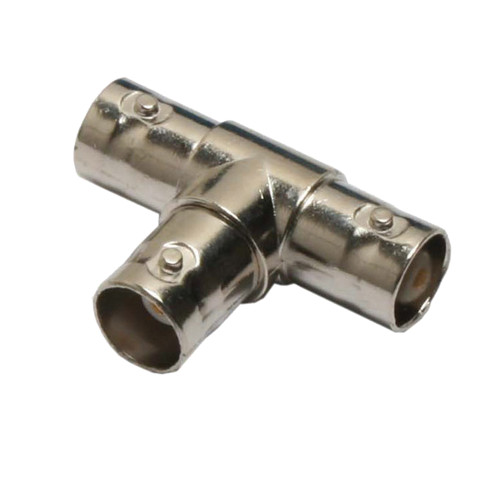 Quest CAD-1025 50 Ohm BNC T (F-F-F) Adapter