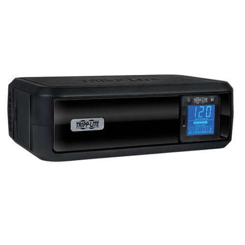 Tripp-Lite OMNI900LCD OmniSmart LCD 120V 900VA 475W Line-Interactive UPS, Tower, LCD display, USB port