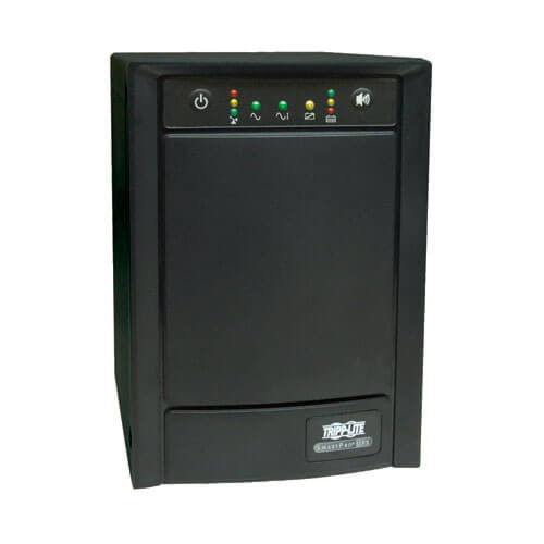 Tripp-Lite SMART1050SLT SmartPro 120V 1.05kVA 650W Line-Interactive Sine Wave UPS, Tower, Network Card Options, USB, DB9, 8 Outlets