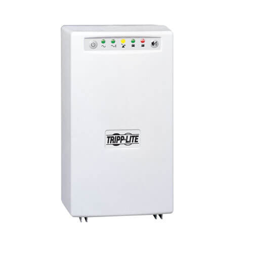 Tripp-Lite SMART1200XLHG SmartPro 120V 1kVA 750W Medical-Grade Line-Interactive Tower UPS, 4 Outlets, Full Isolation, Expandable Runtime