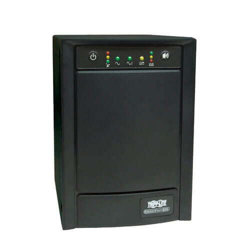 Tripp-Lite SMART1500SLT SmartPro 120V 1.5kVA 900W Line-Interactive Sine Wave UPS, Tower, Network Card Options, USB, DB9, 8 Outlets