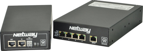 Altronix NETWAY4ESK 4-Port Managed POE/POE+ Switch