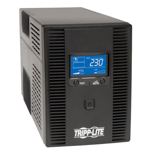 Tripp-Lite SMX1500LCDT SmartPro 230V 1.5kVA 900W Line-Interactive UPS, Tower, LCD, USB, 8 Outlets