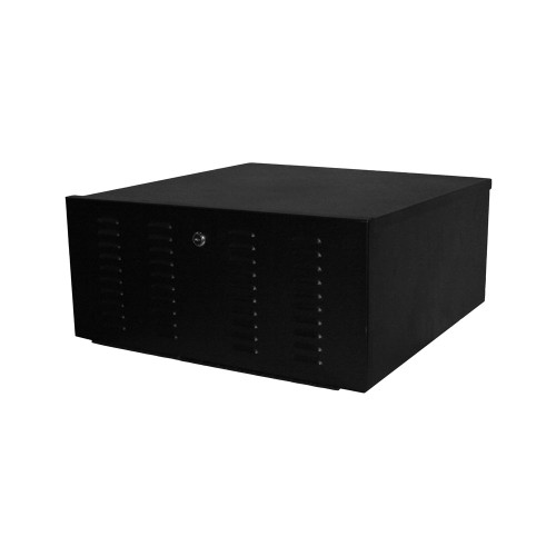 Quest SE0920-21-02 Black Vented DVR Security Enclosure
