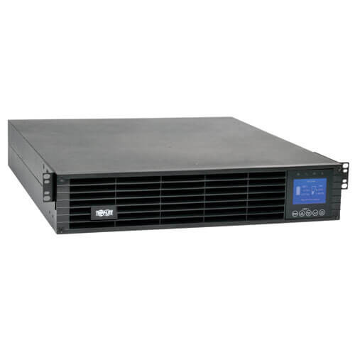 Tripp-Lite SUINT2200LCD2U SmartOnline 208/230V 2.2kVA 1.98kW Double-Conversion UPS, 2U, Extended Run, Network Card Options, LCD, USB, DB9, ENERGY STAR