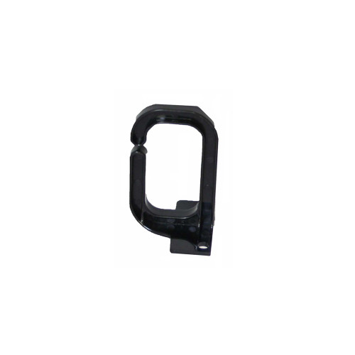 Quest VD-00-025 Vertical D-Ring Cable Manager, 25 Cables, 1U, Black