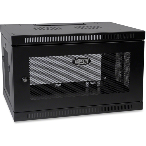 Tripp-Lite SRW6U SmartRack 6U Low-Profile Switch-Depth Wall-Mount Rack Enclosure Cabinet