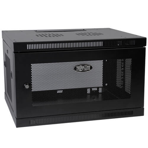 Tripp-Lite SRW6UDP SmartRack 6U Low-Profile Switch-Depth-Plus Wall-Mount Rack Enclosure Cabinet