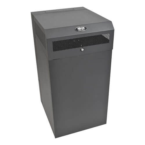 Tripp-Lite SRWF16U38 SmartRack 16U Low-Profile Vertical-Mount Server-Depth Wall-Mount Rack Enclosure Cabinet