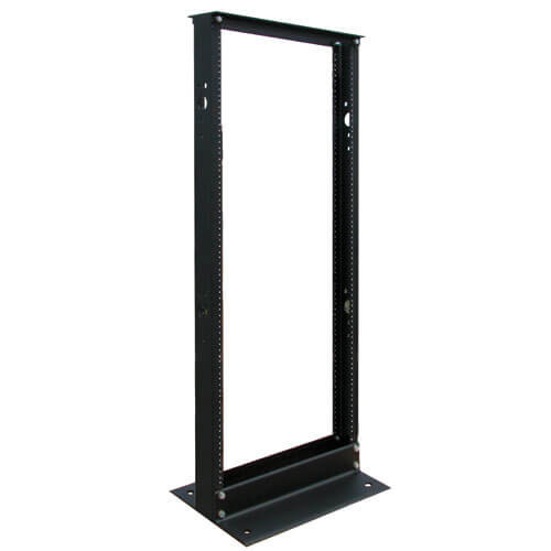 Tripp-Lite SR2POST25 25U SmartRack 2-Post Open Frame Rack - Organize and Secure Network Rack Equipment
