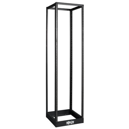 Tripp-Lite SR4POST1224 45U SmartRack 4-Post Open Frame Rack - Threaded 12-24 Mounting Holes