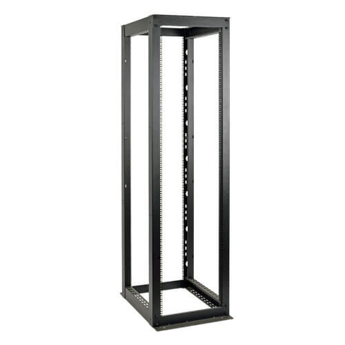 Tripp-Lite SR4POST48HD 48U Heavy-Duty 4-Post SmartRack Open Frame Rack - Organize and Secure Network Rack Equipment