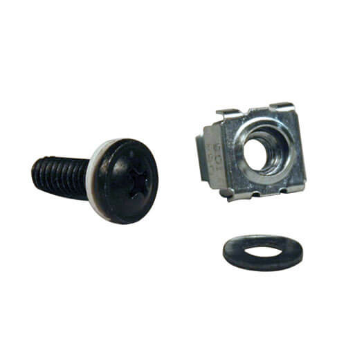 Tripp-Lite SRCAGENUTS SmartRack Square Hole Hardware Kit with 50 M6 screws and washers