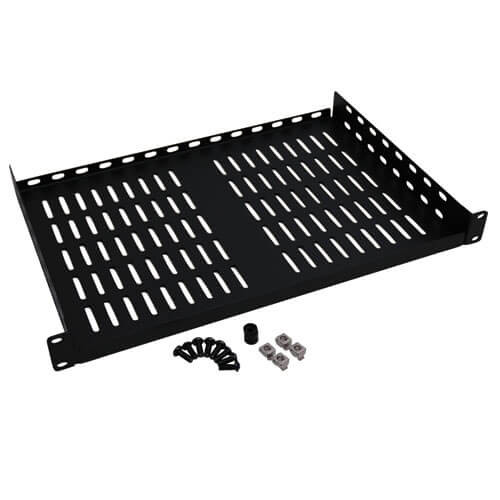 Tripp-Lite SRSHELF2P1U SmartRack 1U Cantilever Fixed Shelf (40 lb / 18 kg capacity; 12-in. / 305 mm depth.)