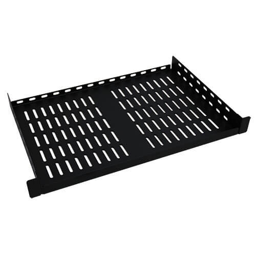 Tripp-Lite SRSHELF2P1UTM SmartRack 1U Cantilever Toolless Mount Fixed Shelf (30 lb/13.6 kg capacity; 12 in./305 mm depth)
