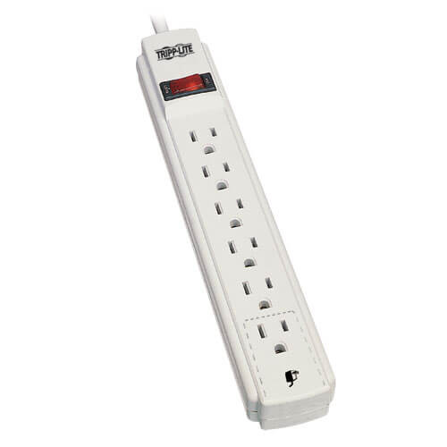 Tripp-Lite PS615 Power It! 6-Outlet Power Strip, 15-ft. Cord