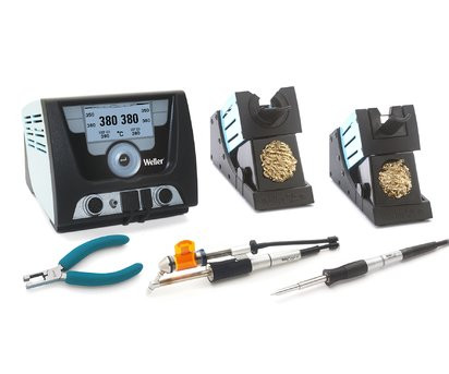 Weller WXD2020N 2-Channel Solder- and Desoldering Station, 200 W (255 W)