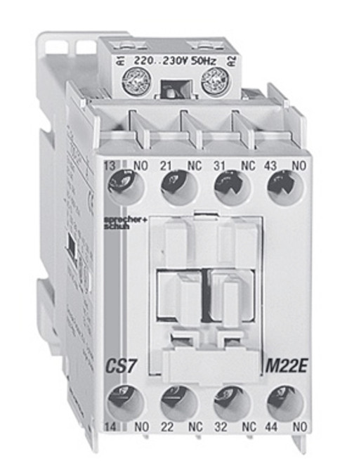 Sprecher & Schuh CS7E-M22E-110E 4 Pole Industrial Relay
