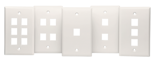 DataComm 20-3002-WH Keystone 2 Port, White, UL